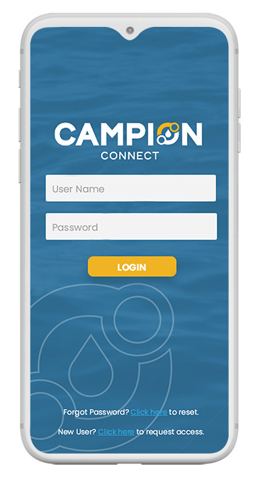 Campion Connect Mobile App Homescreen Mockup