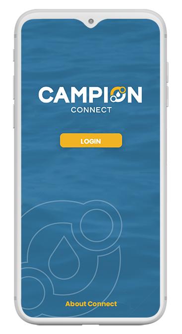 Campion Connect Mobile App Homescreen Mockup